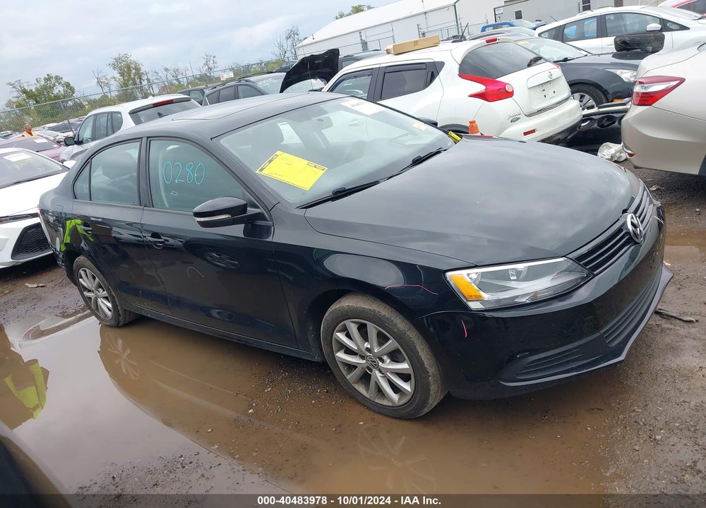 2012 VOLKSWAGEN JETTA 2.5L SE VIN: 3VWDX7AJ9CM361061