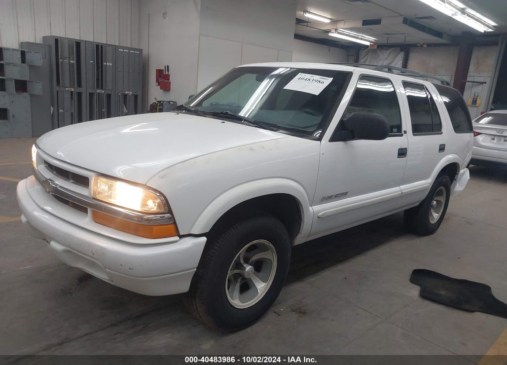 2003 CHEVROLET BLAZER LS VIN: 1GNCS13X23K169474