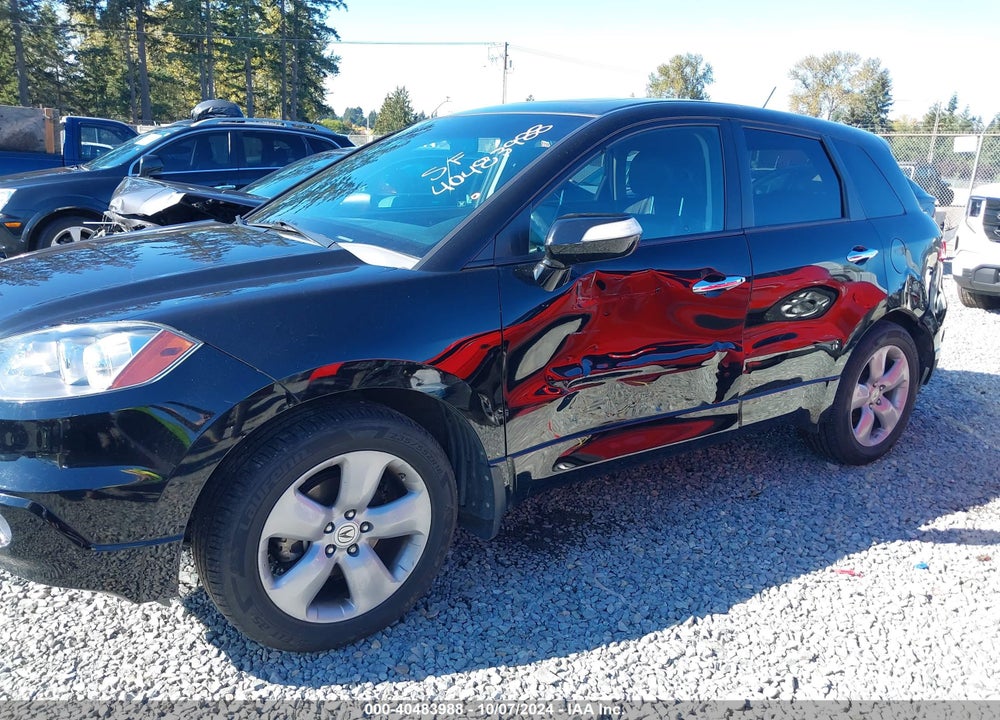 2009 ACURA RDX VIN: 5J8TB18579A008098