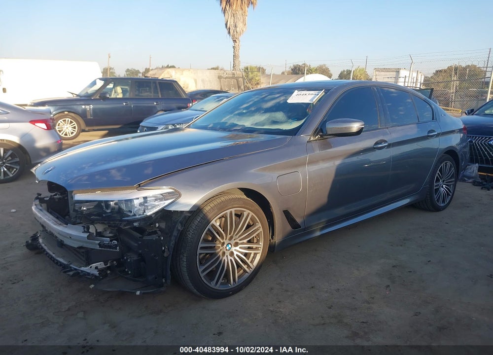 2018 BMW 530E IPERFORMANCE VIN: WBAJA9C56JB250438