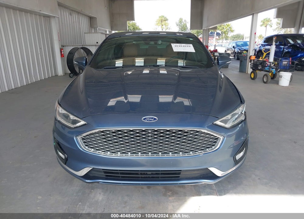 2019 FORD FUSION TITANIUM VIN: 3FA6P0K98KR241475