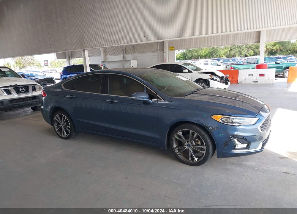 2019 FORD FUSION TITANIUM VIN: 3FA6P0K98KR241475