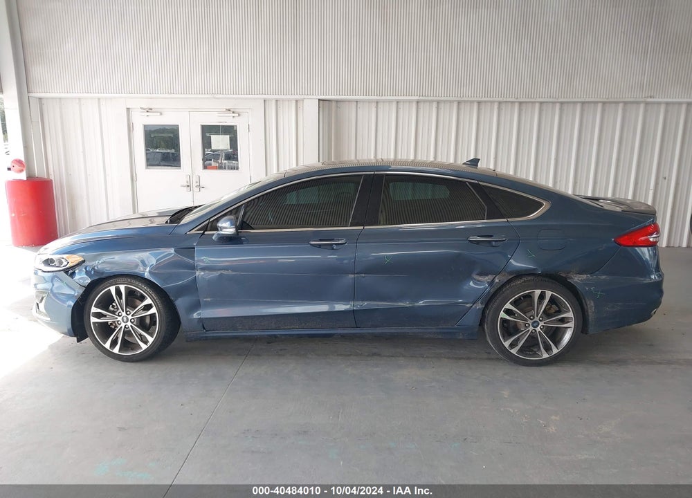 2019 FORD FUSION TITANIUM VIN: 3FA6P0K98KR241475