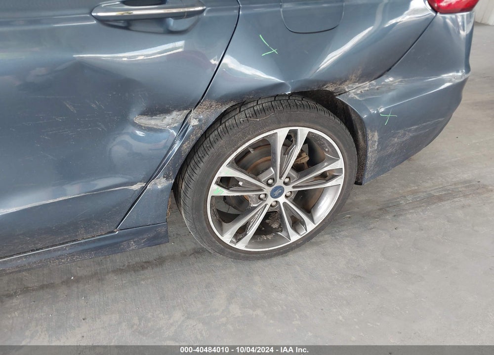 2019 FORD FUSION TITANIUM VIN: 3FA6P0K98KR241475