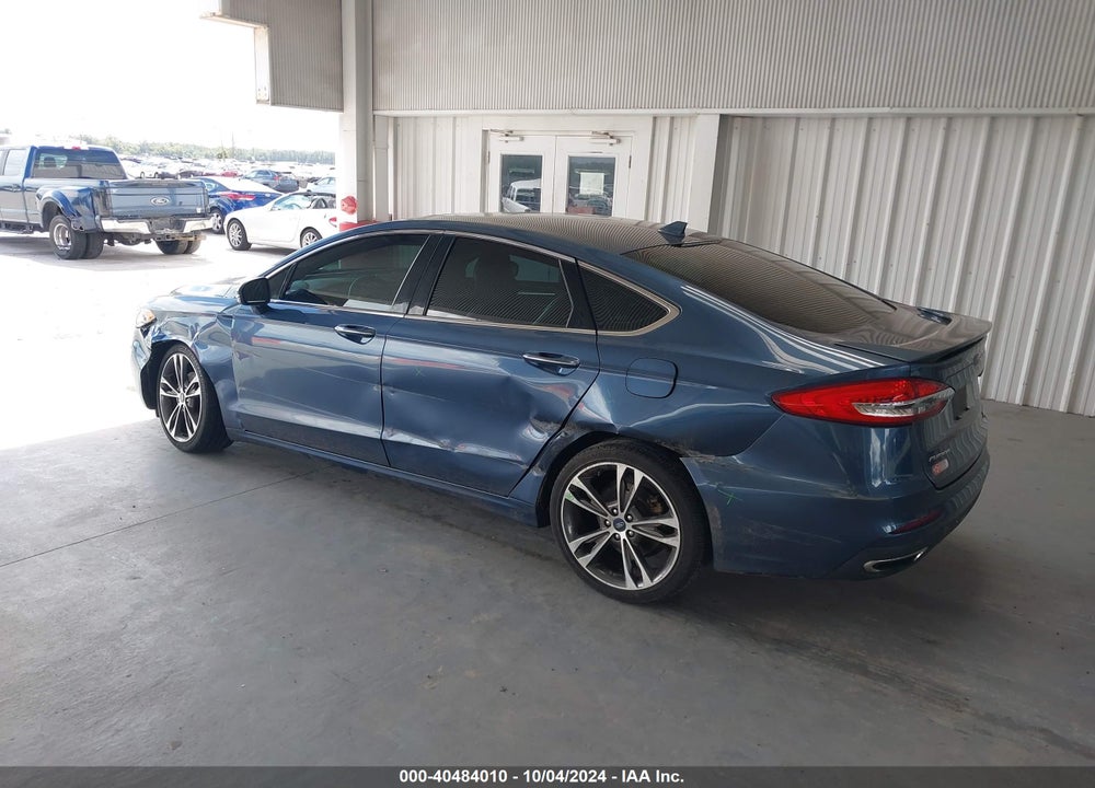 2019 FORD FUSION TITANIUM VIN: 3FA6P0K98KR241475