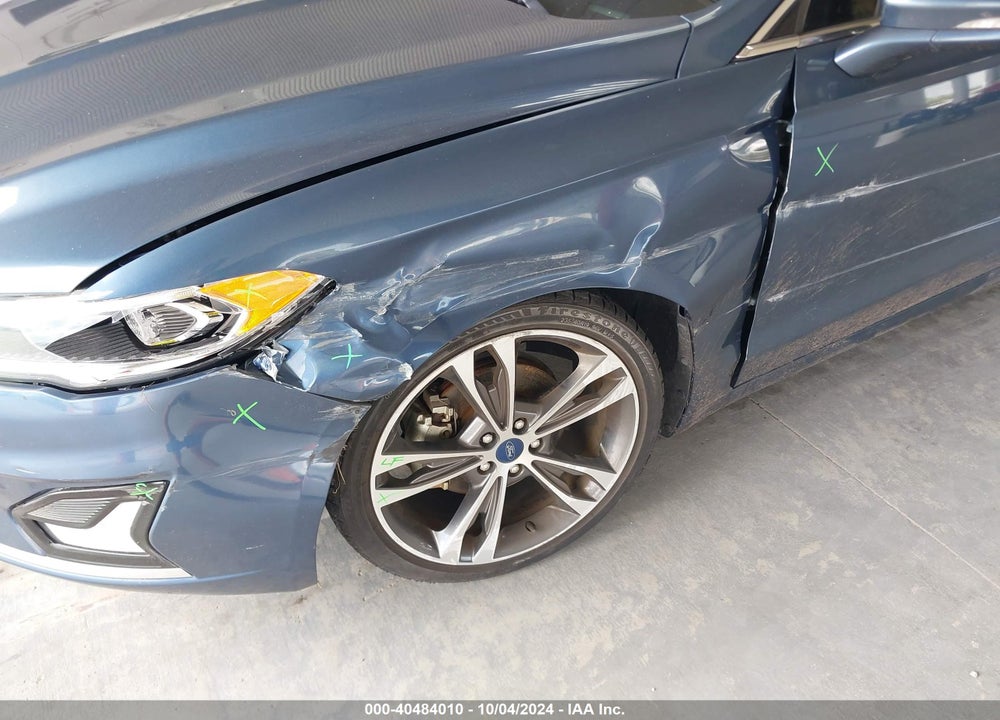 2019 FORD FUSION TITANIUM VIN: 3FA6P0K98KR241475