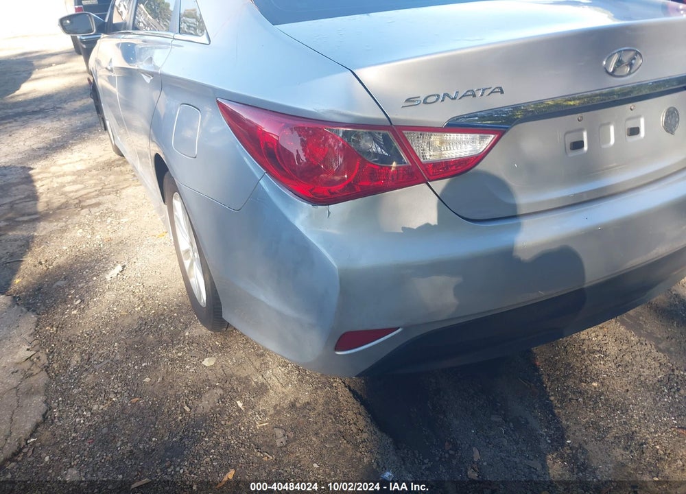 2014 HYUNDAI SONATA GLS VIN: 5NPEB4AC7EH860987