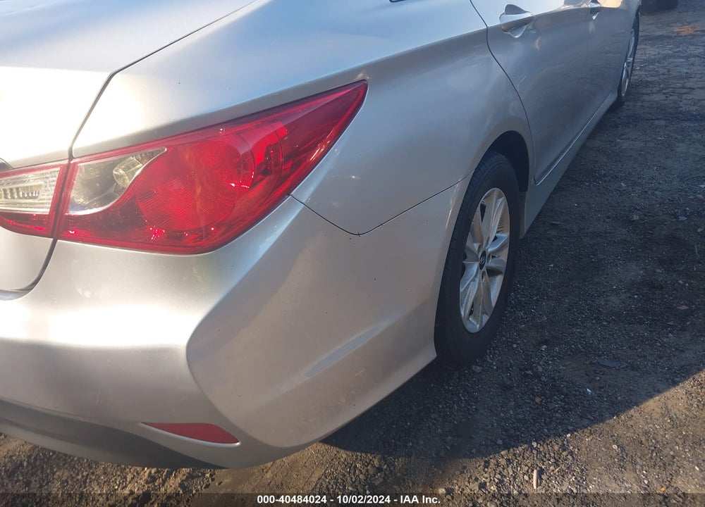 2014 HYUNDAI SONATA GLS VIN: 5NPEB4AC7EH860987
