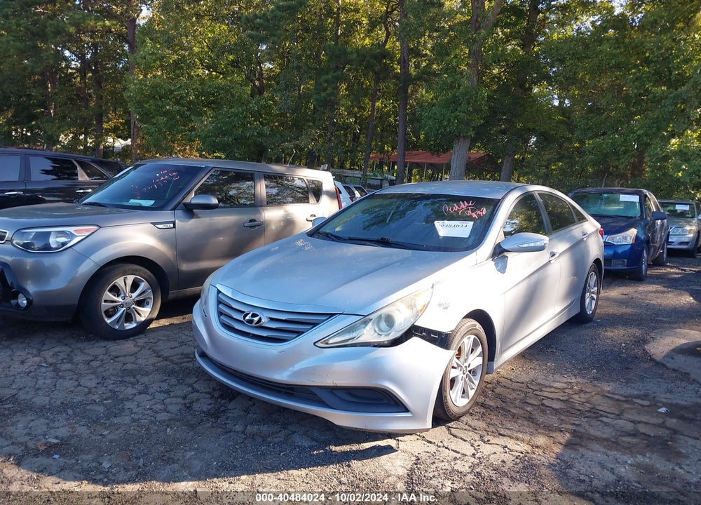 2014 HYUNDAI SONATA GLS VIN: 5NPEB4AC7EH860987