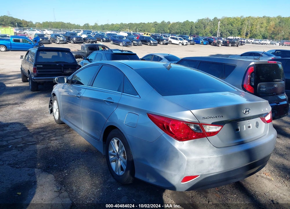 2014 HYUNDAI SONATA GLS VIN: 5NPEB4AC7EH860987