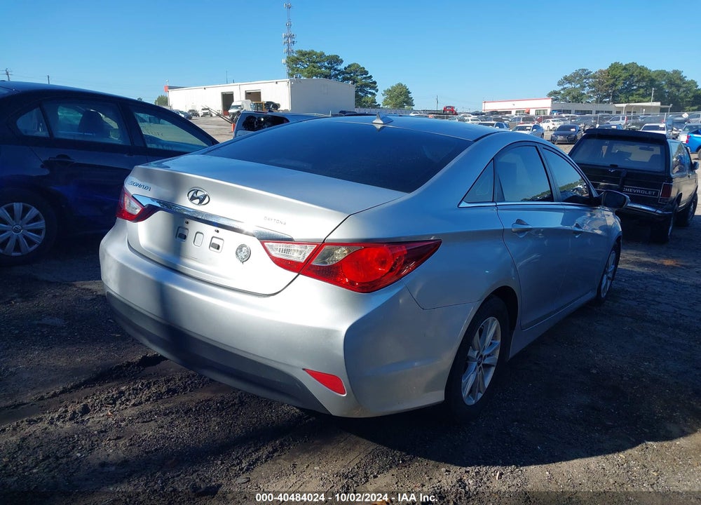 2014 HYUNDAI SONATA GLS VIN: 5NPEB4AC7EH860987