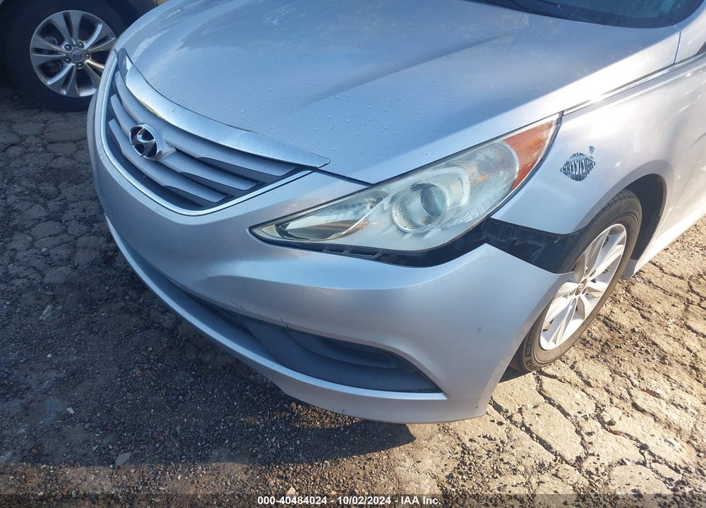 2014 HYUNDAI SONATA GLS VIN: 5NPEB4AC7EH860987
