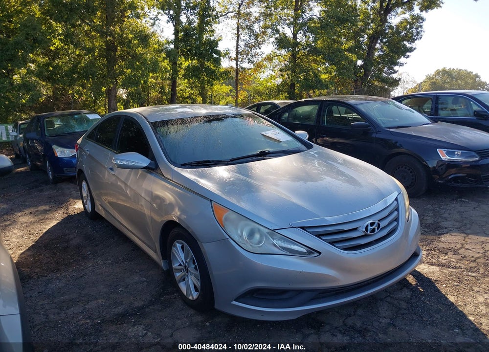 2014 HYUNDAI SONATA GLS VIN: 5NPEB4AC7EH860987