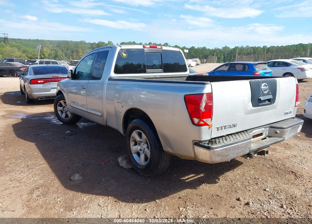 2005 NISSAN TITAN SE VIN: 1N6BA06A55N576468