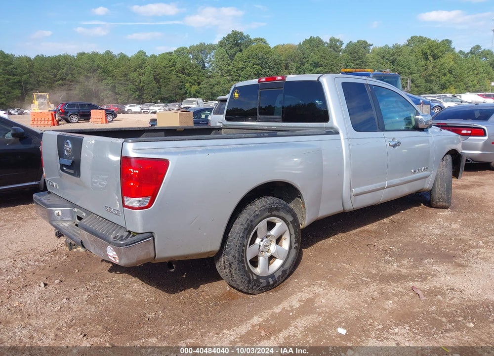 2005 NISSAN TITAN SE VIN: 1N6BA06A55N576468