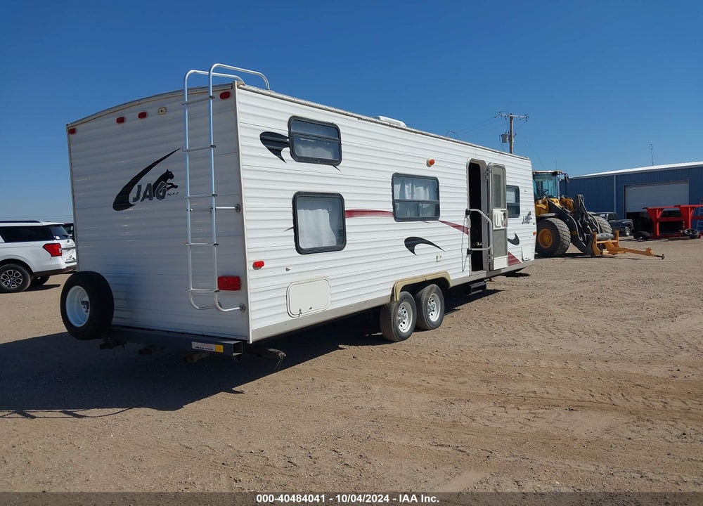 2006 KZ JAG 29' TRAVEL TRAILER VIN: 4EZTS29246S028516