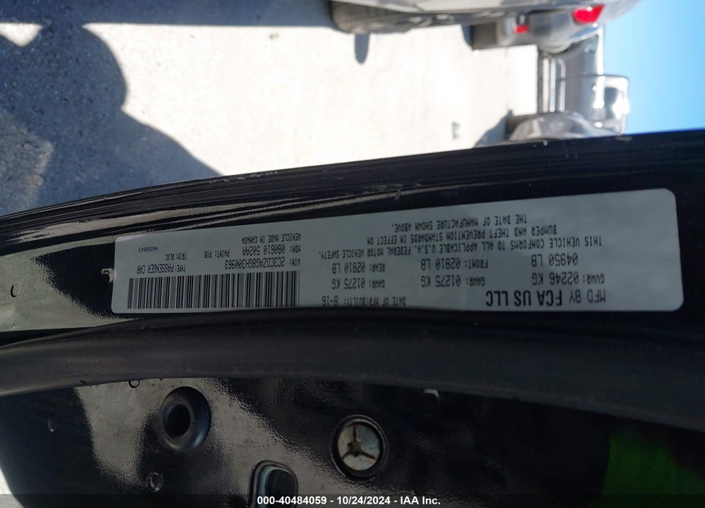 2016 DODGE CHALLENGER SXT PLUS VIN: 2C3CDZAG8GH300963