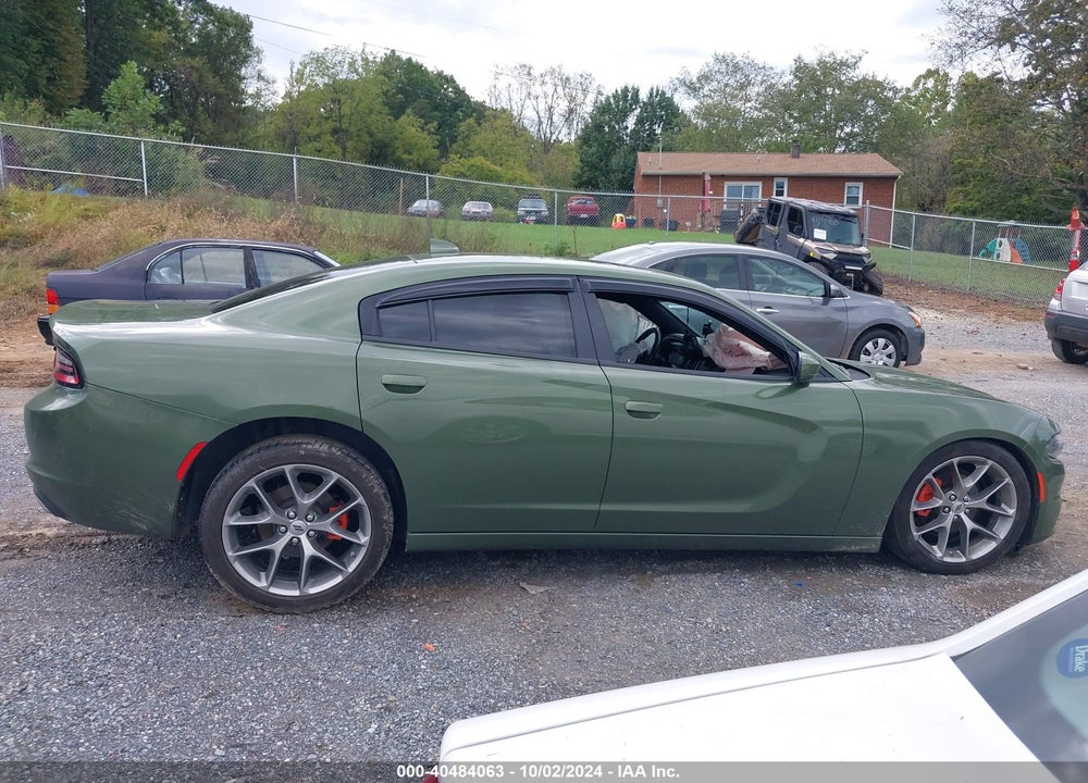 2022 DODGE CHARGER SXT RWD VIN: 2C3CDXBG6NH234512
