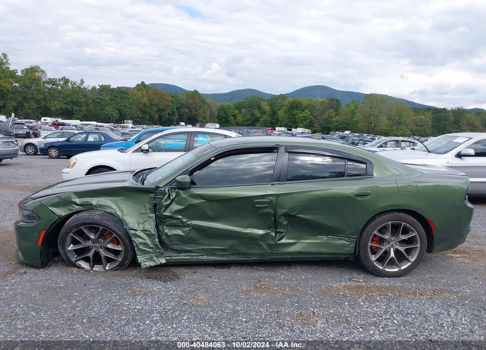 2022 DODGE CHARGER SXT RWD VIN: 2C3CDXBG6NH234512