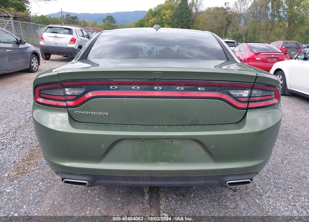 2022 DODGE CHARGER SXT RWD VIN: 2C3CDXBG6NH234512