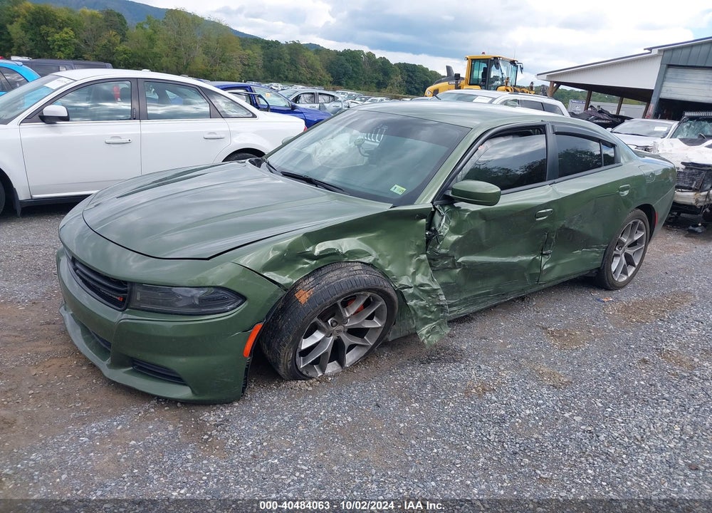 2022 DODGE CHARGER SXT RWD VIN: 2C3CDXBG6NH234512