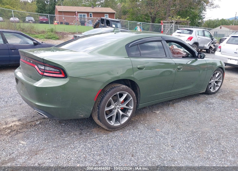 2022 DODGE CHARGER SXT RWD VIN: 2C3CDXBG6NH234512