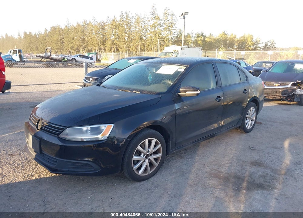 2011 VOLKSWAGEN JETTA 2.5L SE VIN: 3VWDZ7AJ1BM343694