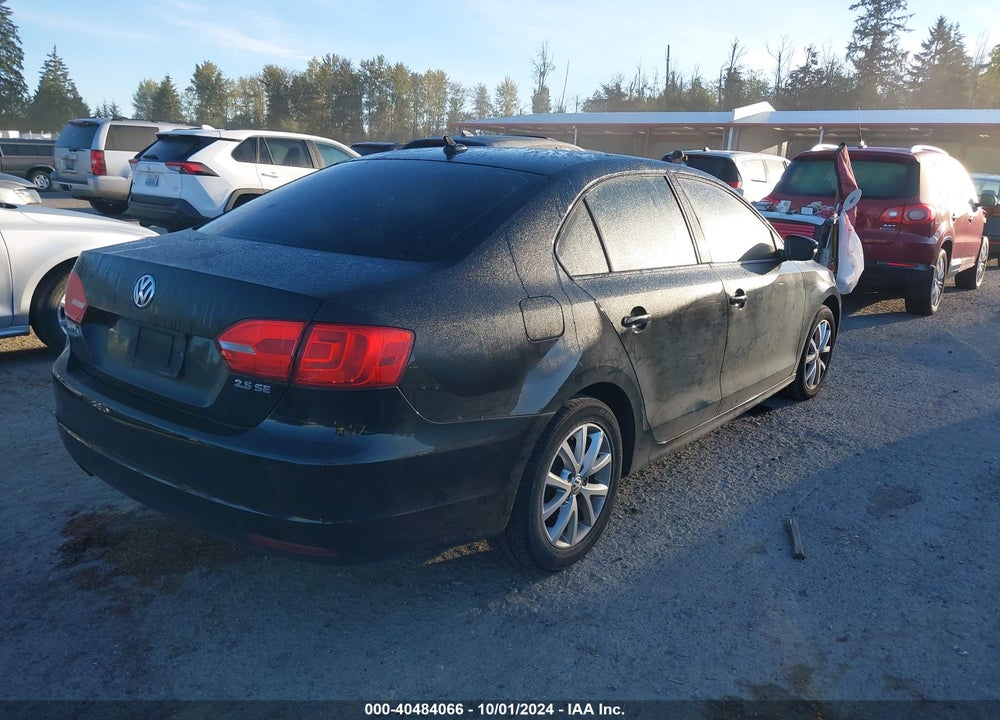 2011 VOLKSWAGEN JETTA 2.5L SE VIN: 3VWDZ7AJ1BM343694