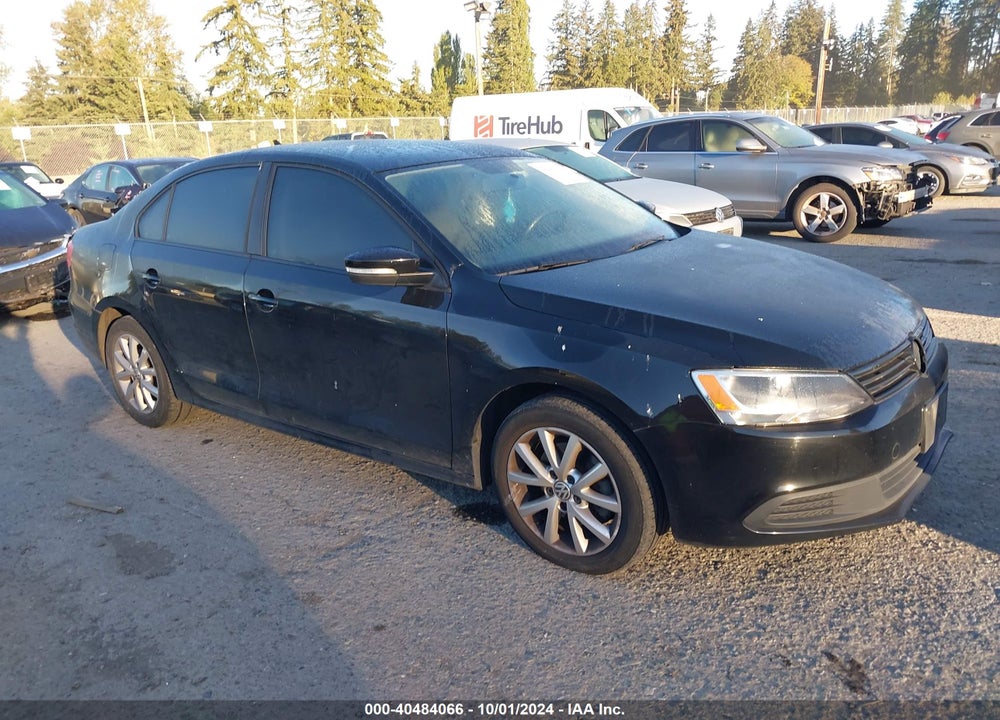 2011 VOLKSWAGEN JETTA 2.5L SE VIN: 3VWDZ7AJ1BM343694