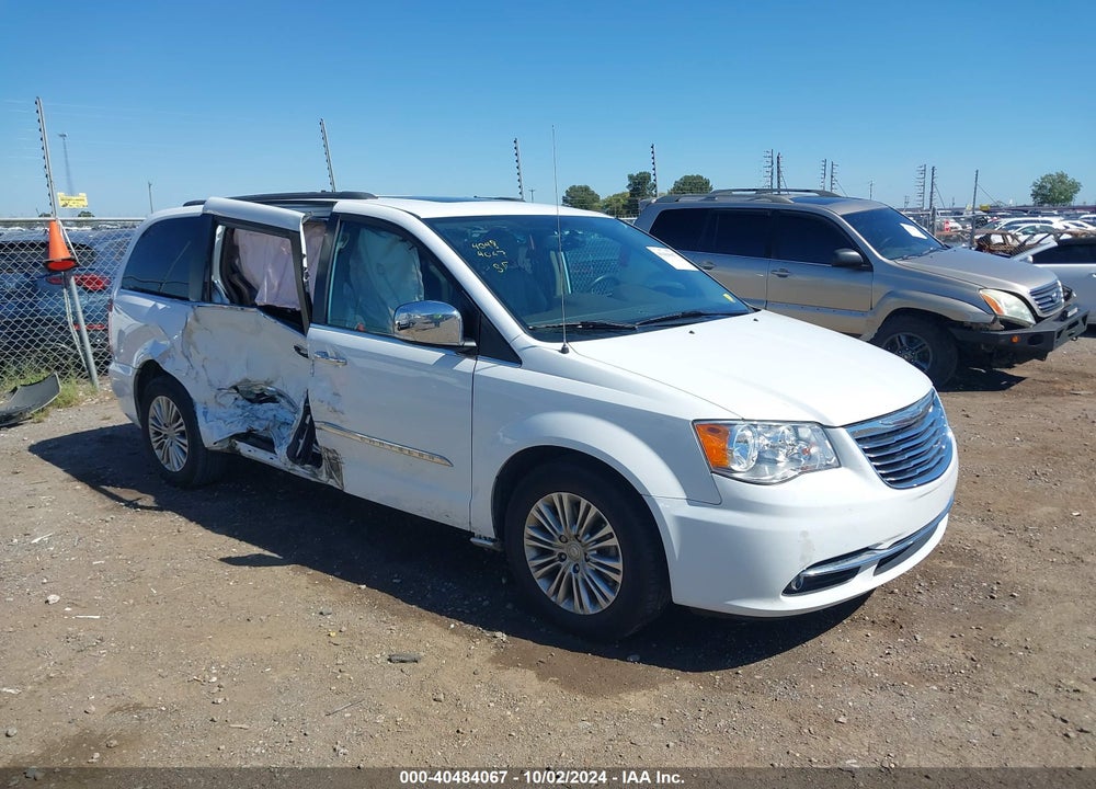 2016 CHRYSLER TOWN & COUNTRY TOURING-L ANNIVERSARY EDITION VIN: 2C4RC1CG0GR121592