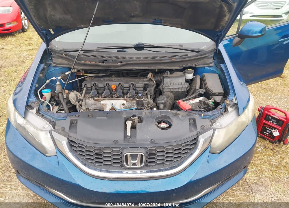 2013 HONDA CIVIC LX VIN: 19XFB2F53DE232091