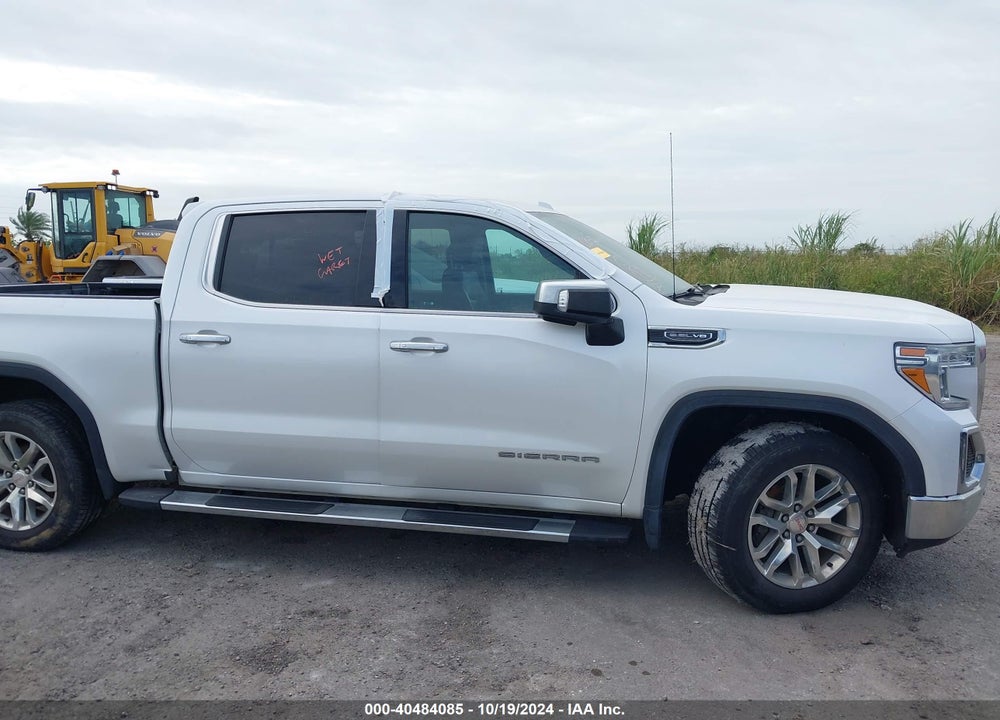 2019 GMC SIERRA 1500 SLT VIN: 3GTU8DED6KG163215