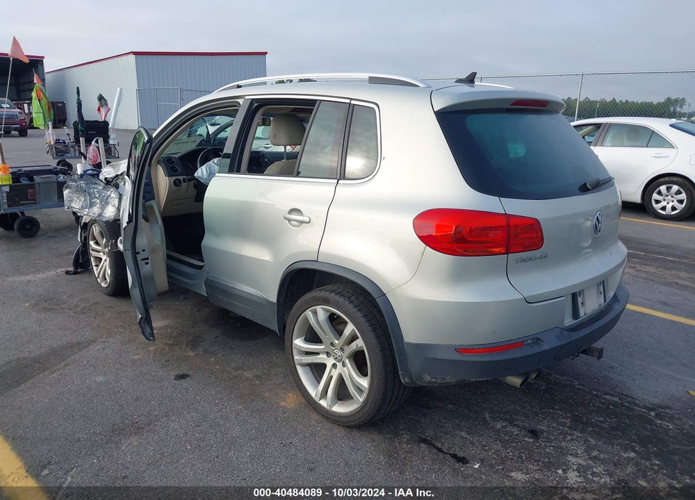 2013 VOLKSWAGEN TIGUAN SEL VIN: WVGAV7AX9DW545249