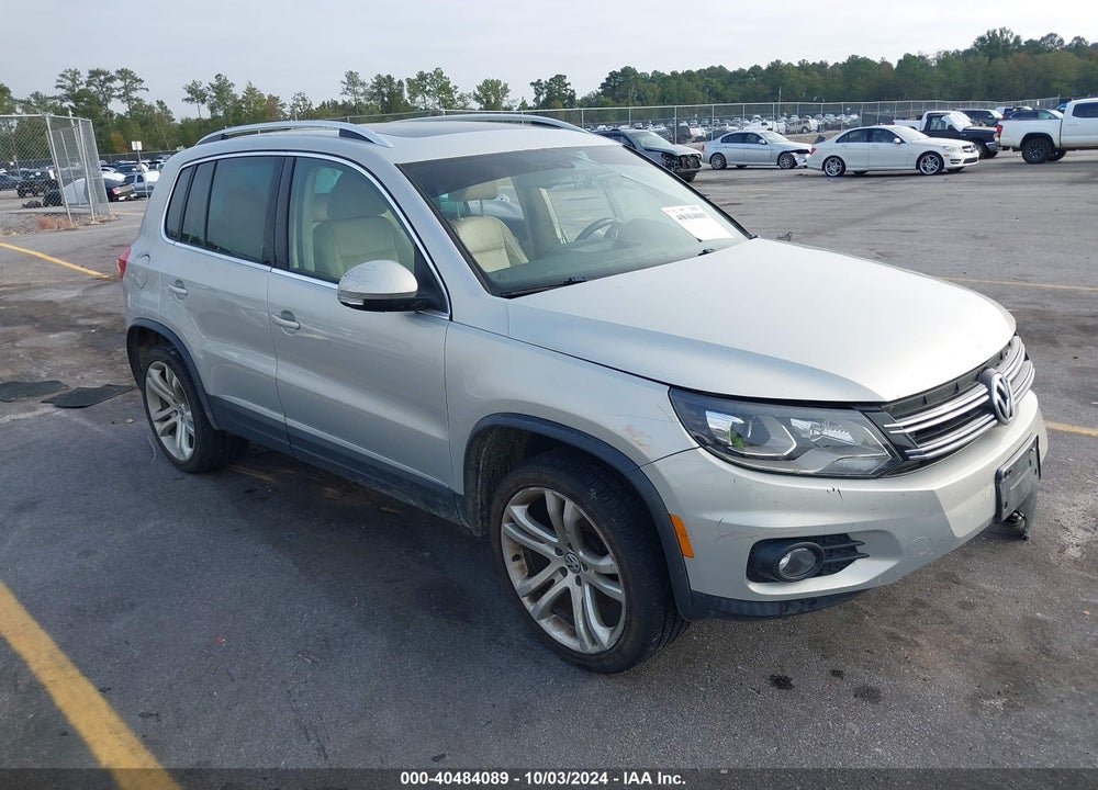 2013 VOLKSWAGEN TIGUAN SEL VIN: WVGAV7AX9DW545249
