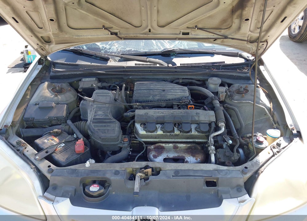 2003 HONDA CIVIC LX VIN: 1HGEM21573L074486