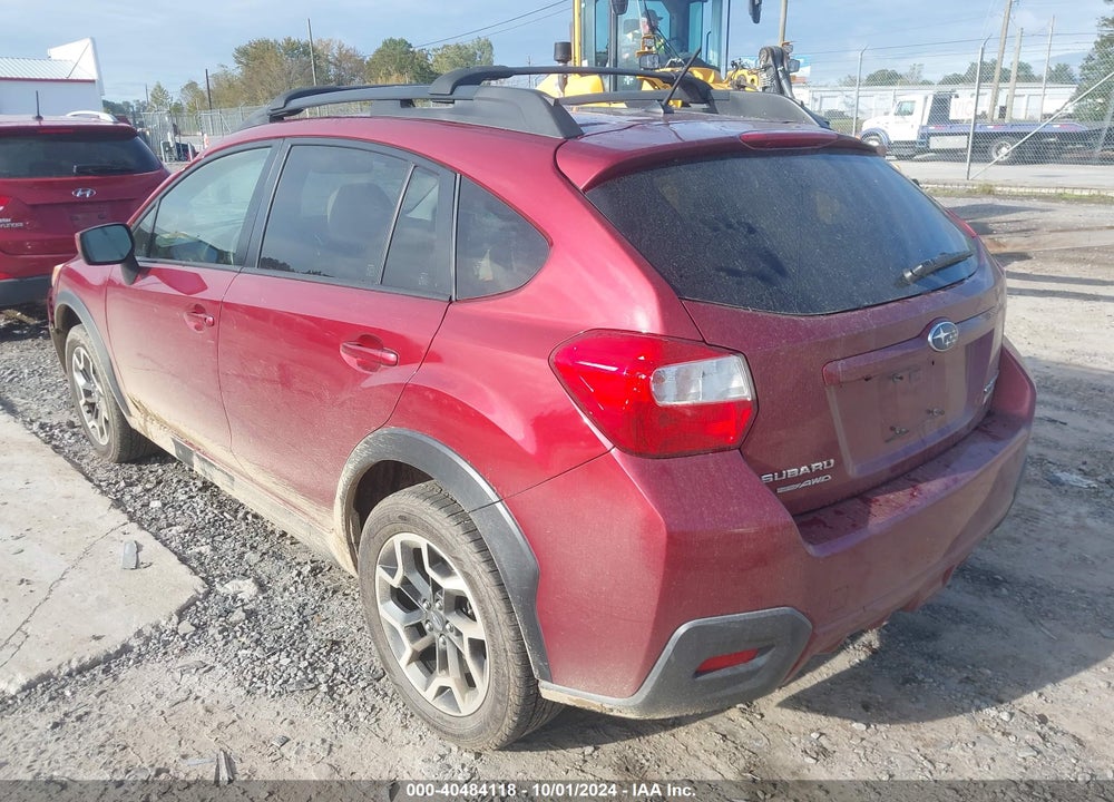 2017 SUBARU CROSSTREK 2.0I PREMIUM VIN: JF2GPABC5H8270458
