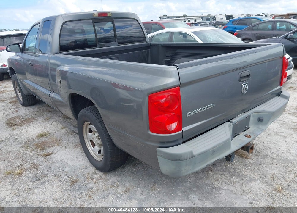 2007 DODGE DAKOTA ST VIN: 1D7HE22K87S136783
