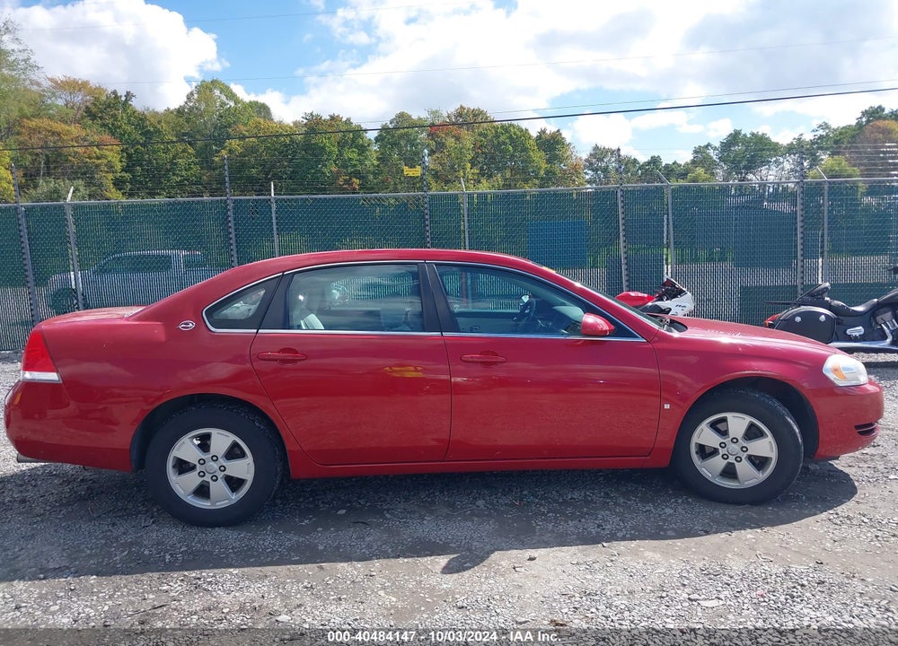 2008 CHEVROLET IMPALA LT VIN: 2G1WT55K689122395