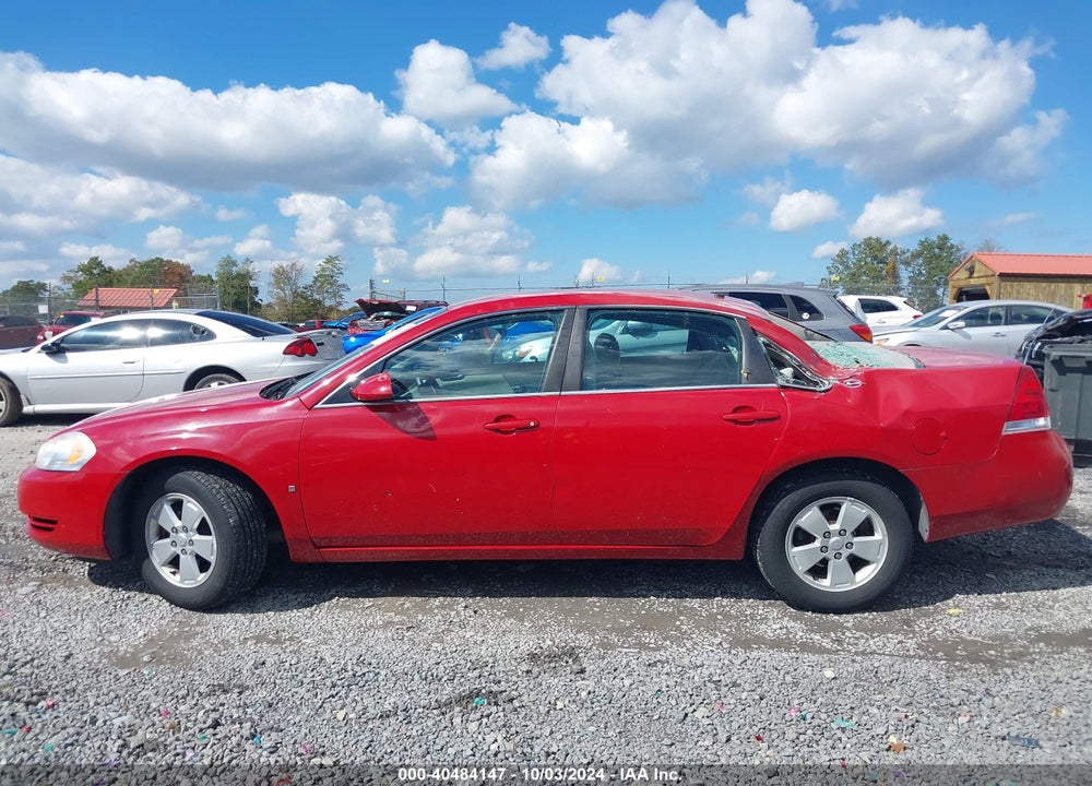 2008 CHEVROLET IMPALA LT VIN: 2G1WT55K689122395