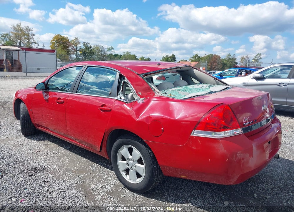 2008 CHEVROLET IMPALA LT VIN: 2G1WT55K689122395