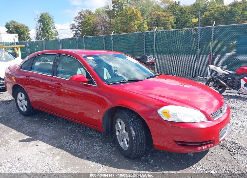 2008 CHEVROLET IMPALA LT VIN: 2G1WT55K689122395