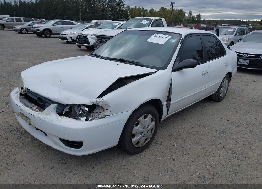 2002 TOYOTA COROLLA LE VIN: 1NXBR12EX2Z648904