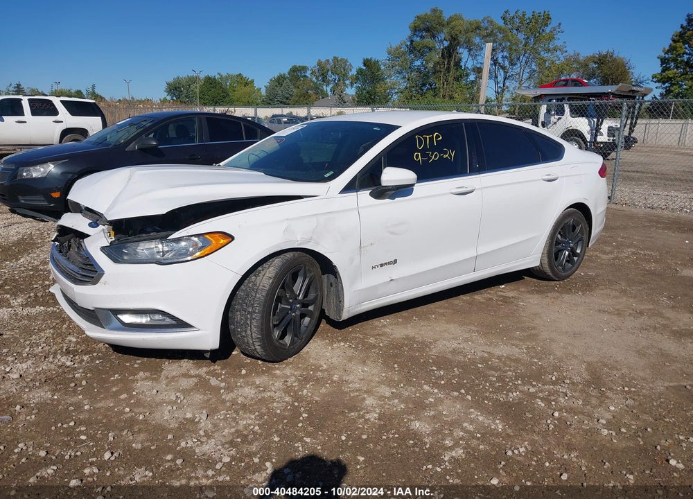2018 FORD FUSION HYBRID SE VIN: 3FA6P0LU2JR163051