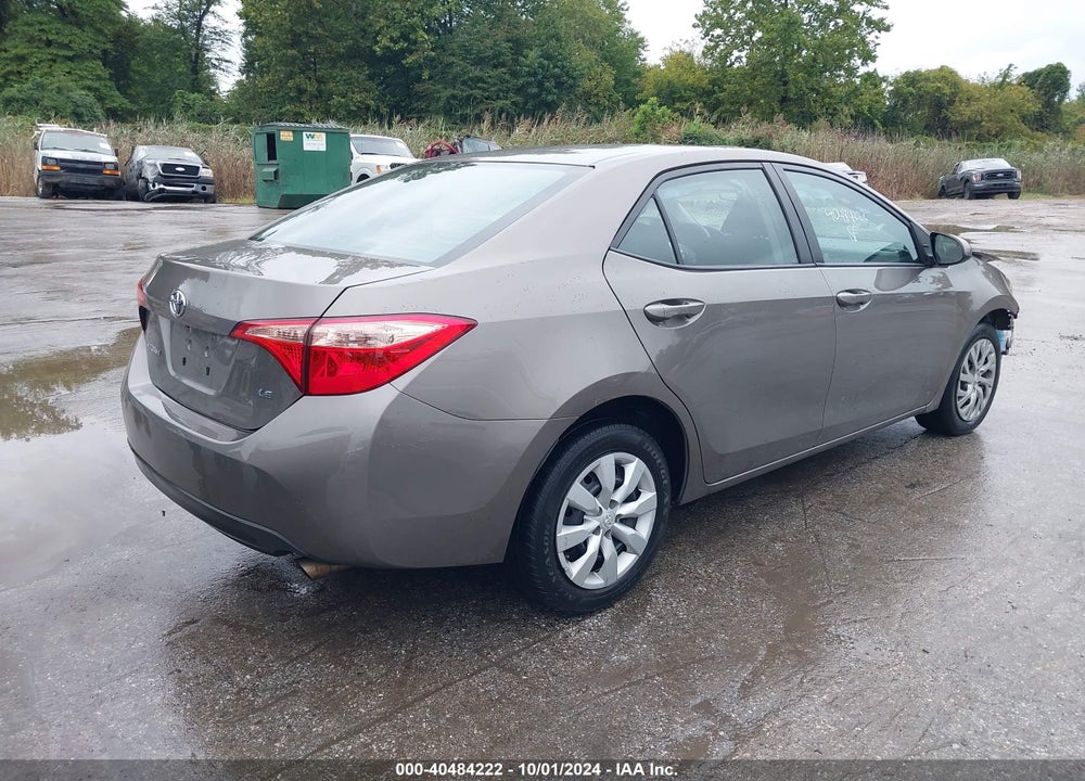 2017 TOYOTA COROLLA LE VIN: 2T1BURHE3HC929389