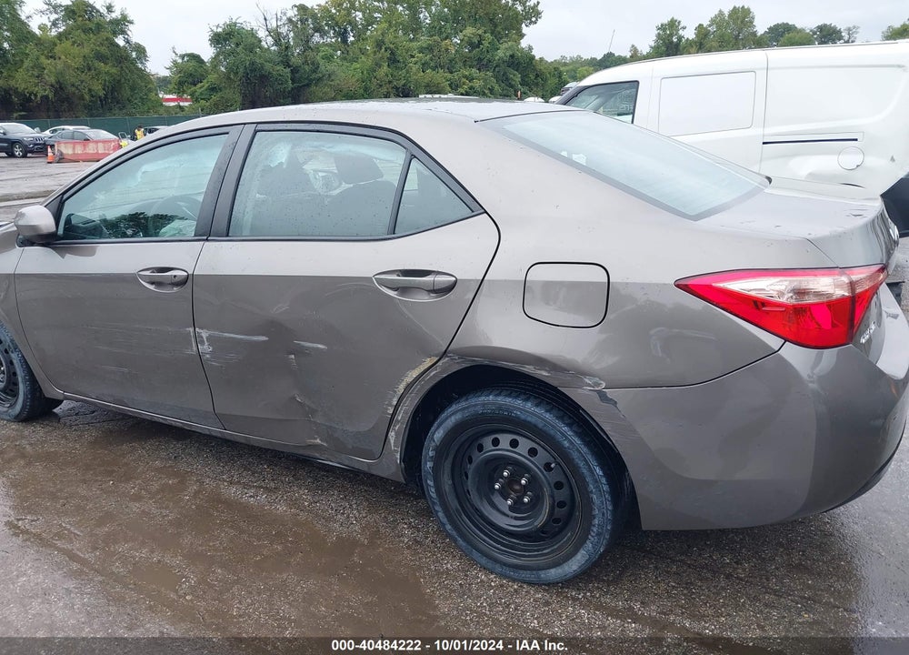 2017 TOYOTA COROLLA LE VIN: 2T1BURHE3HC929389