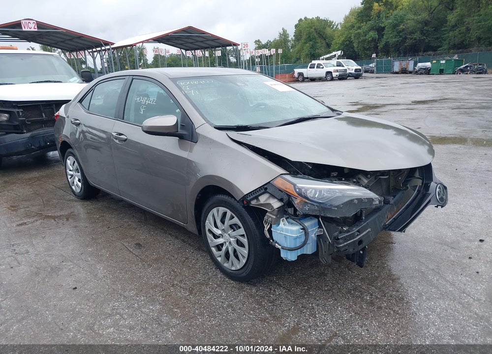 2017 TOYOTA COROLLA LE VIN: 2T1BURHE3HC929389
