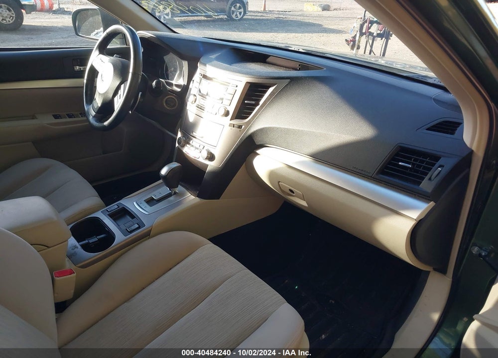 2013 SUBARU OUTBACK 2.5I PREMIUM VIN: 4S4BRBCC9D3226571