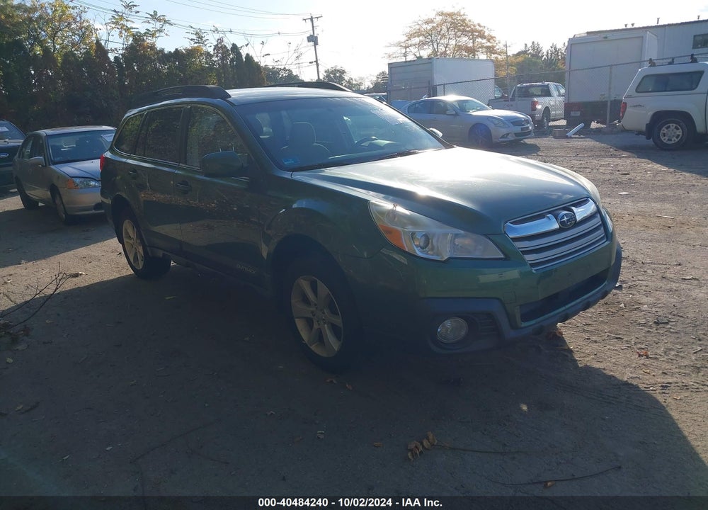 2013 SUBARU OUTBACK 2.5I PREMIUM VIN: 4S4BRBCC9D3226571