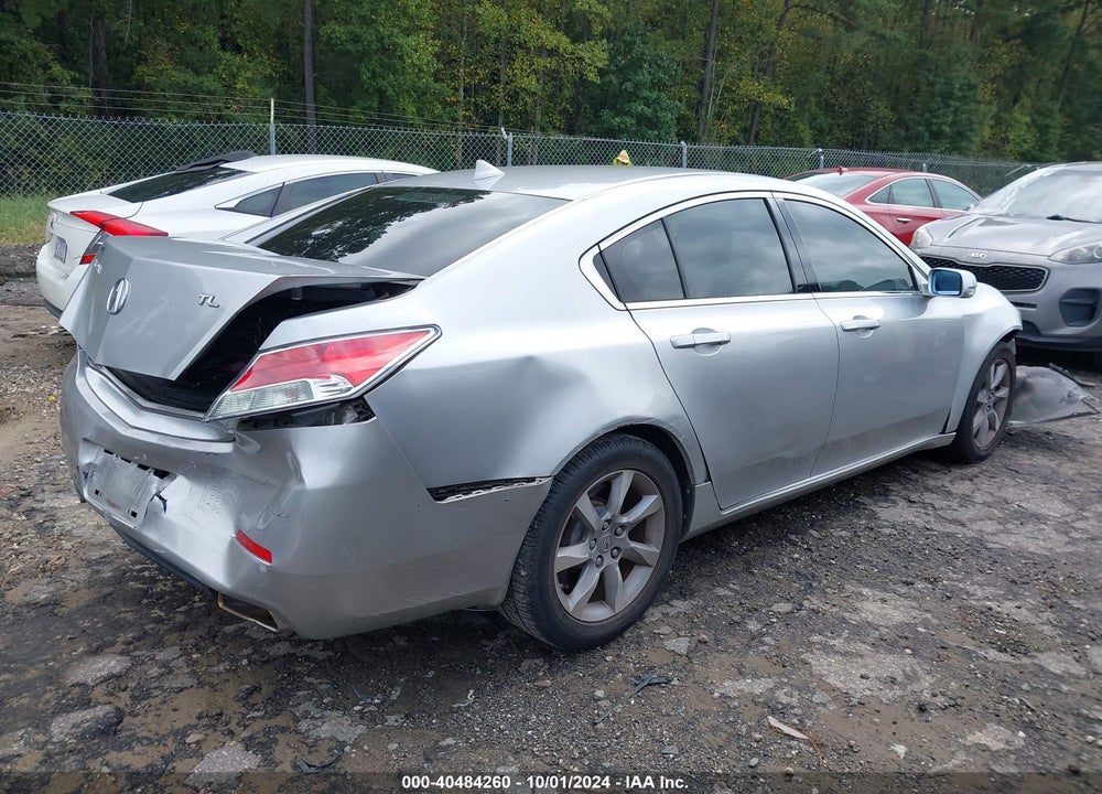 2012 ACURA TL 3.5 VIN: 19UUA8F28CA022219