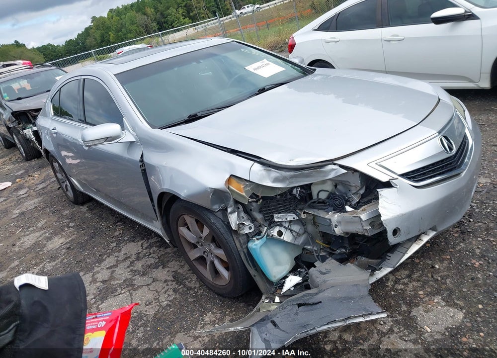 2012 ACURA TL 3.5 VIN: 19UUA8F28CA022219
